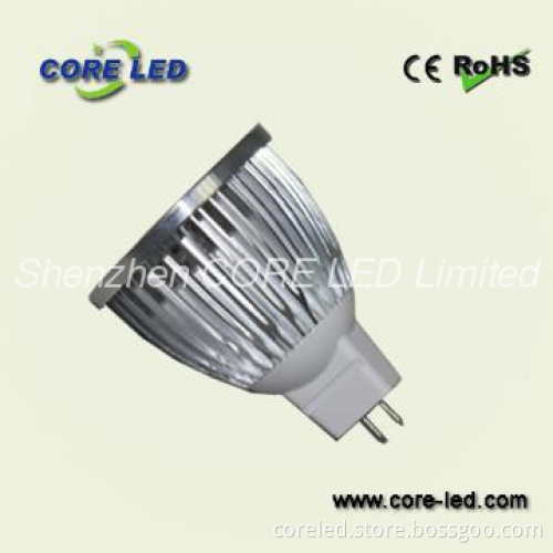 MR16 3W DC12V led spotlight